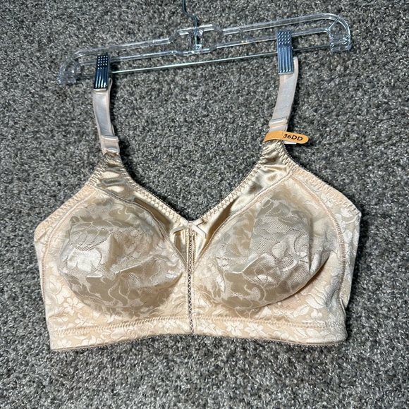 NWT Bali Double Support Wirefree Bra Size 36DD - Picture 3 of 6